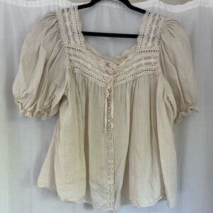 Doen lace blouse XL